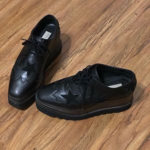 Still McCartney elyse platform derby size 7